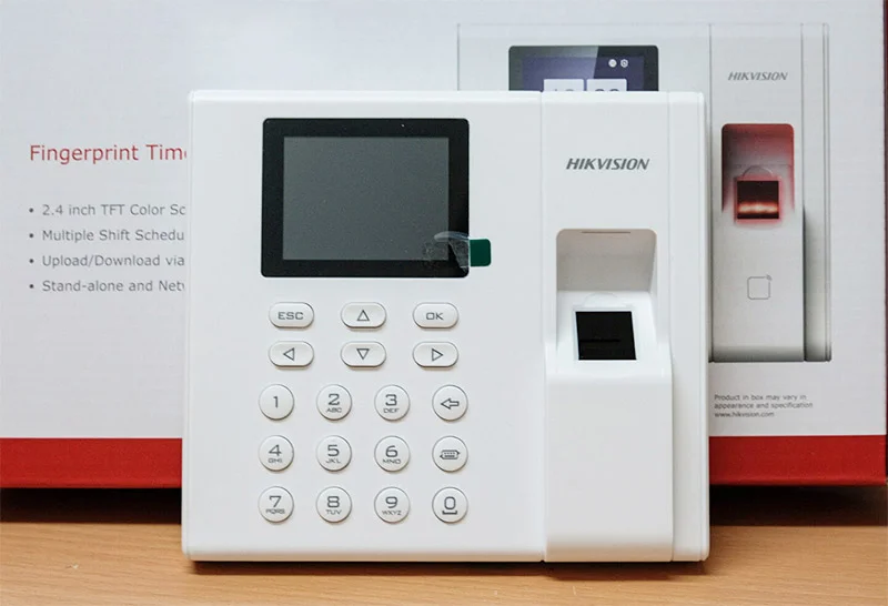 Máy Chấm Công Hikvision DS-K1A8503F – Vân Tay Chính Xác, Quản Lý Hiệu Quả – Gọn Nhẹ, Dễ Dùng, phù hợp cho văn phòng, nhà máy, giúp kiểm soát nhân sự hiệu quả.

