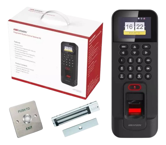 Hikvision SH-K1T9804AMF – máy chấm công vân tay thông minh, bảo mật cao"