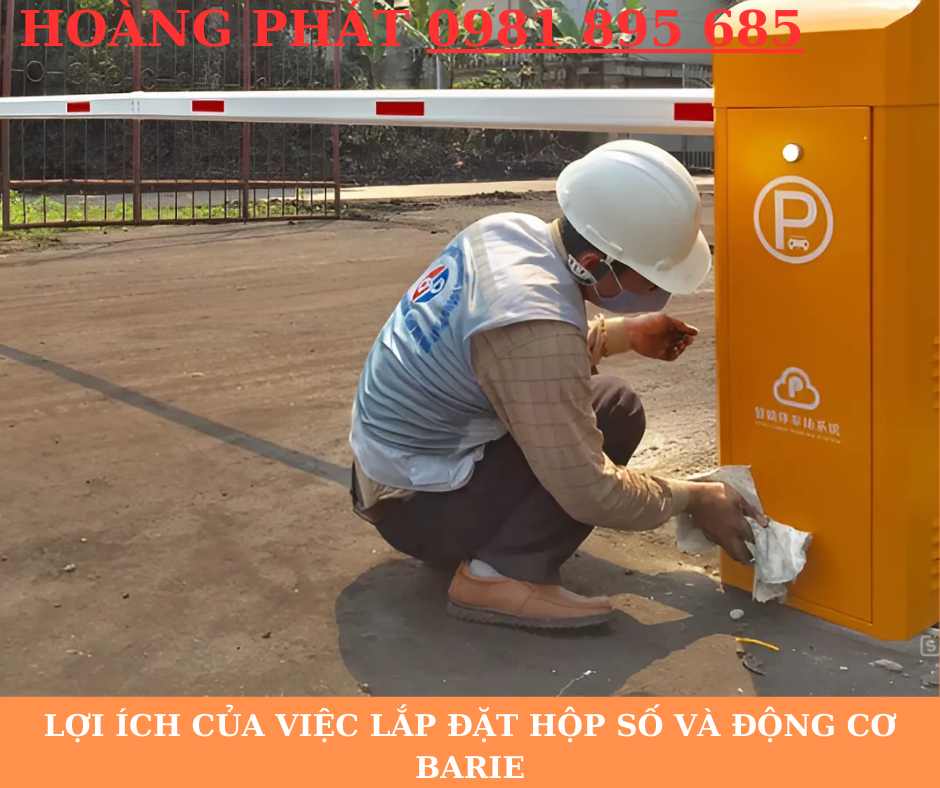 Lắp đặt động cơ barie giúp kiểm soát ra vào hiệu quả

