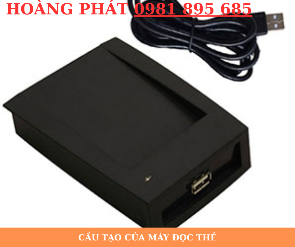 Đầu đọc thẻ từ tích hợp trong thiết bị chấm công hiện đại

