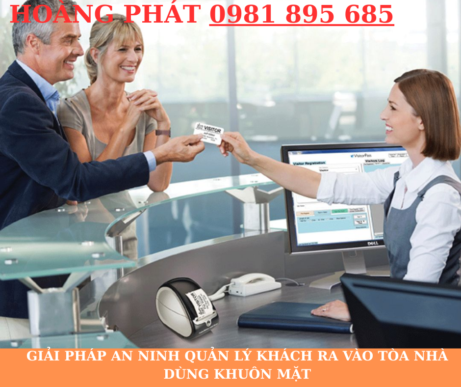 Hệ thống nhận diện khuôn mặt kiểm soát ra vào tòa nhà