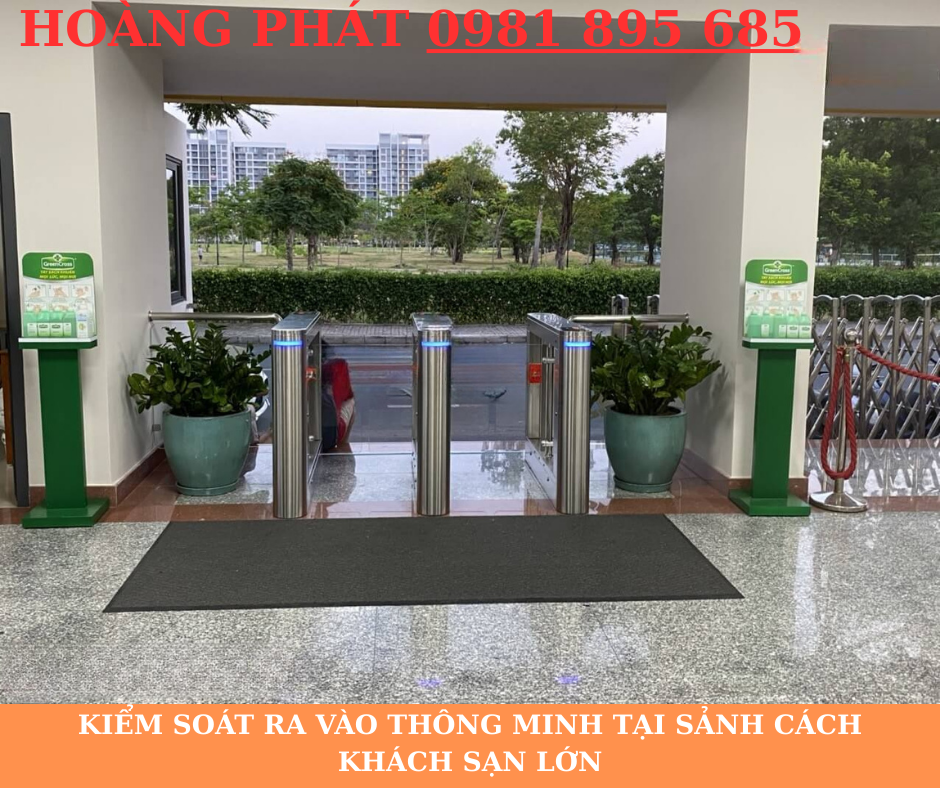 Hệ thống kiểm soát ra vào thông minh ZKTeco tích hợp vân tay và thẻ từ cho khách sạn
