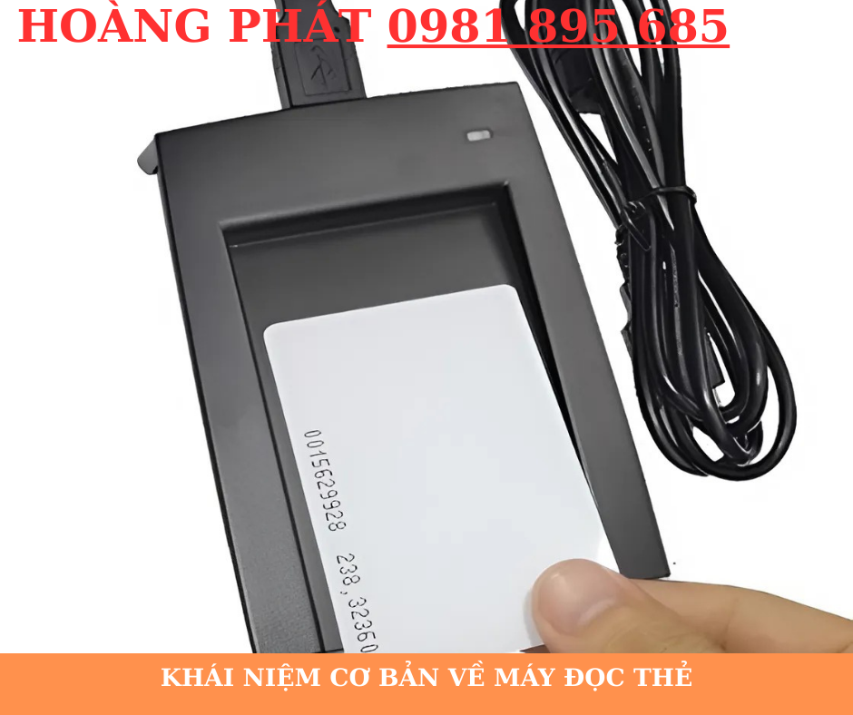 Máy đọc thẻ từ tiếp xúc dùng trong hệ thống kiểm soát ra vào

