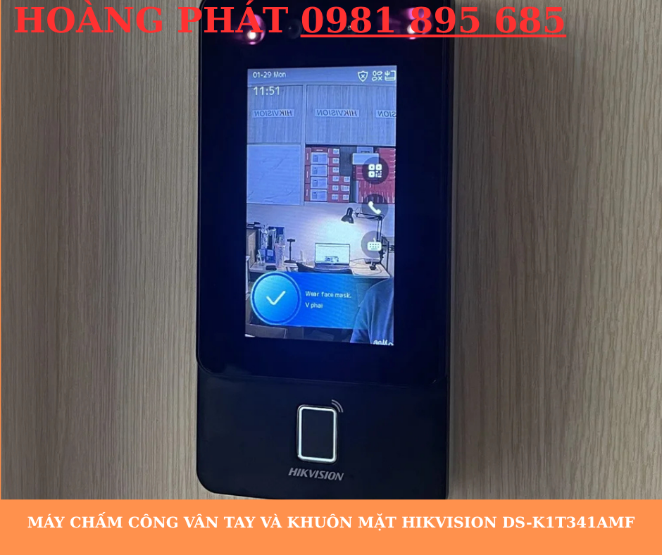 Máy chấm công vân tay công nghệ mới năm 2025 dành cho môi trường công sở 