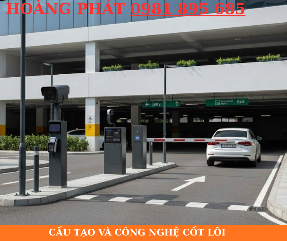 Cổng kiểm soát ra vào thông minh cho bãi xe – Giải pháp quản lý xe tự động