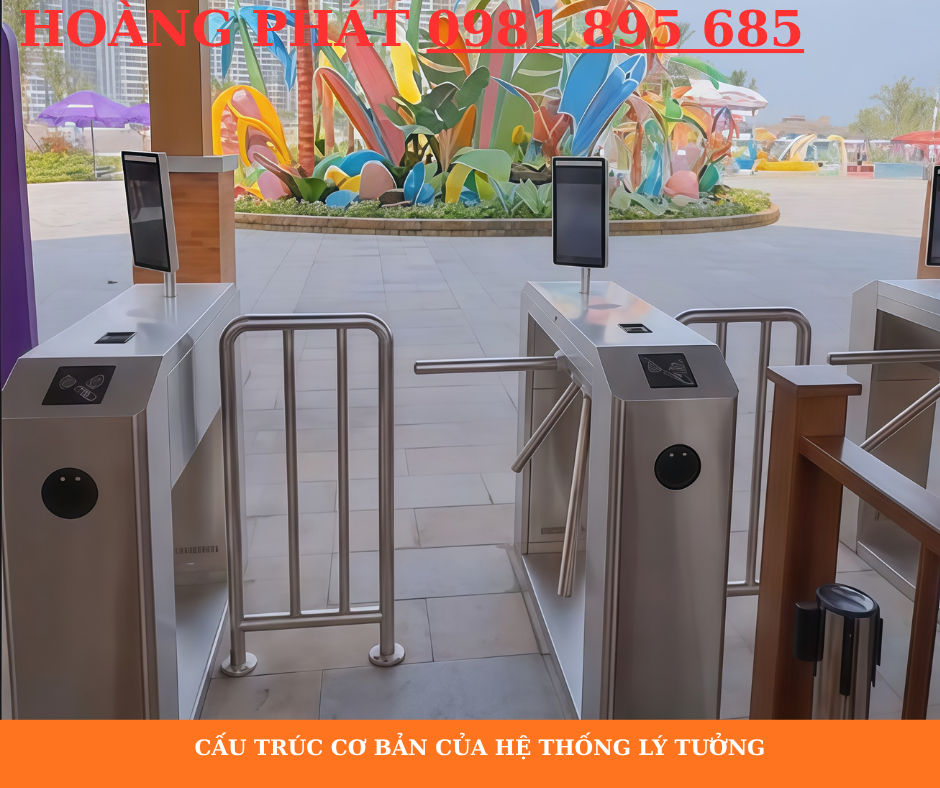 Hệ thống kiểm soát ra vào khu vui chơi bằng cổng tự động