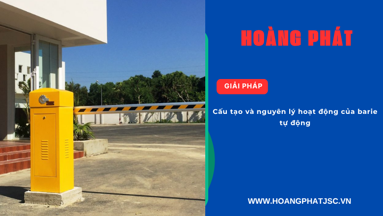 Hệ thống barie tự động tại khu công nghiệp giúp kiểm soát phương tiện ra vào