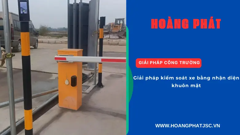 Giải pháp kiểm soát xe bằng nhận diện khuôn mặt tại bãi xe thông minh
