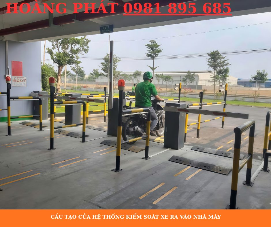 Hệ thống kiểm soát xe ra vào nhà máy sử dụng RFID