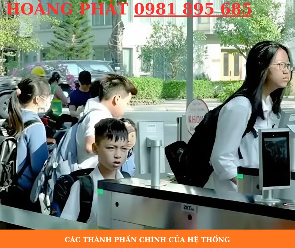 cổng an ninh trường học giúp quản lý học sinh