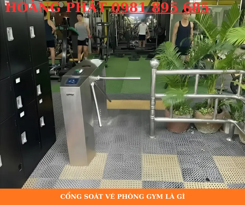 Lắp đặt cổng soát vé phòng gym chuyên nghiệp kiểm soát hội viên tự động