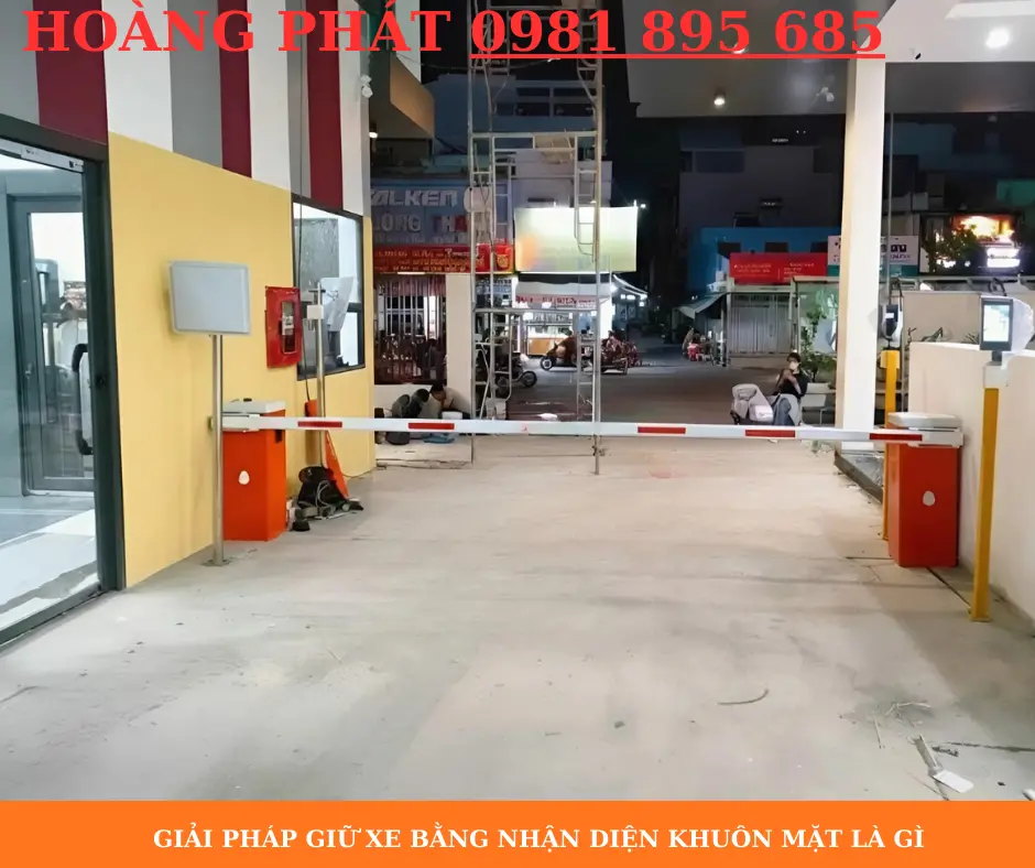 Giải pháp giữ xe bằng nhận diện khuôn mặt tự động, an toàn cao