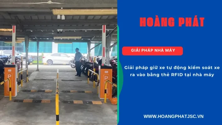 Thiết bị đọc thẻ RFID kiểm soát phương tiện ra vào