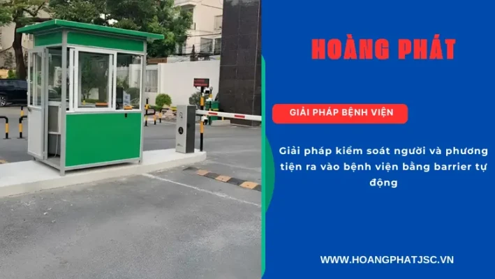 Hệ thống kiểm soát ra vào bệnh viện thông minh