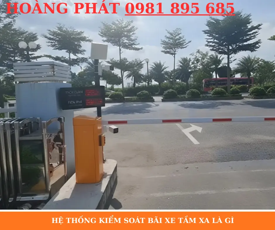 Giải pháp kiểm soát ra vào bãi xe bằng đầu đọc thẻ tầm xa UHF