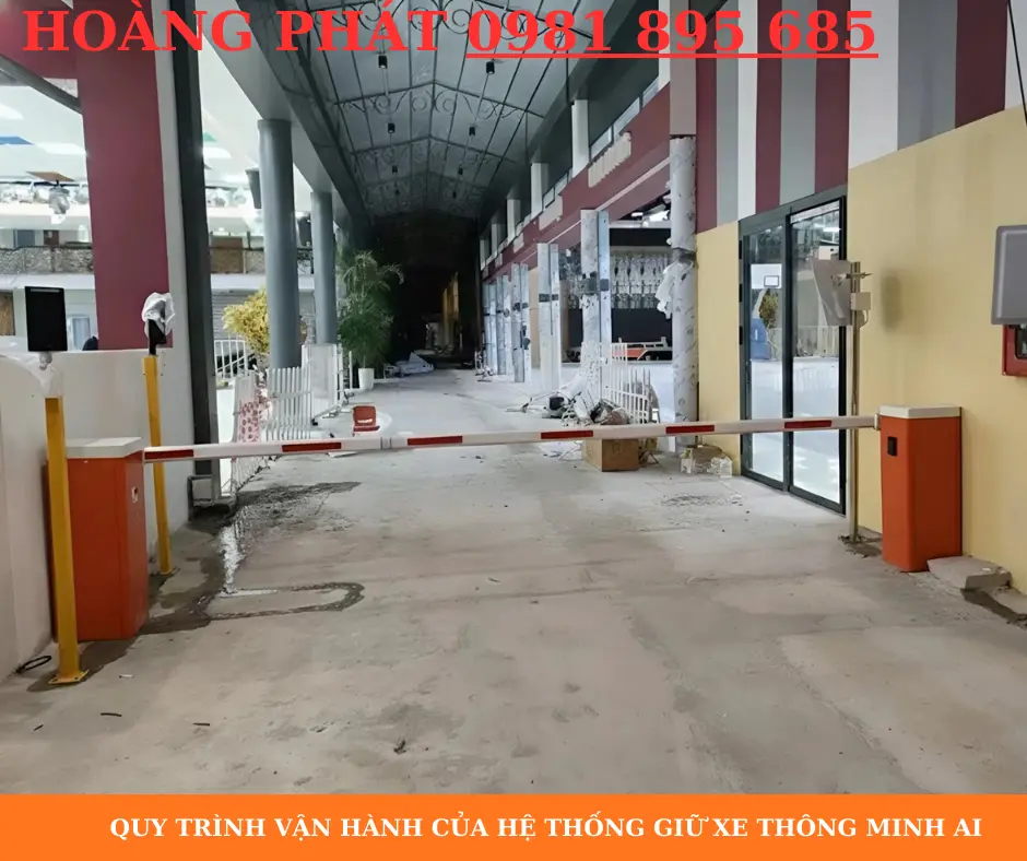 Camera nhận diện khuôn mặt trong bãi giữ xe chung cư, tòa nhà