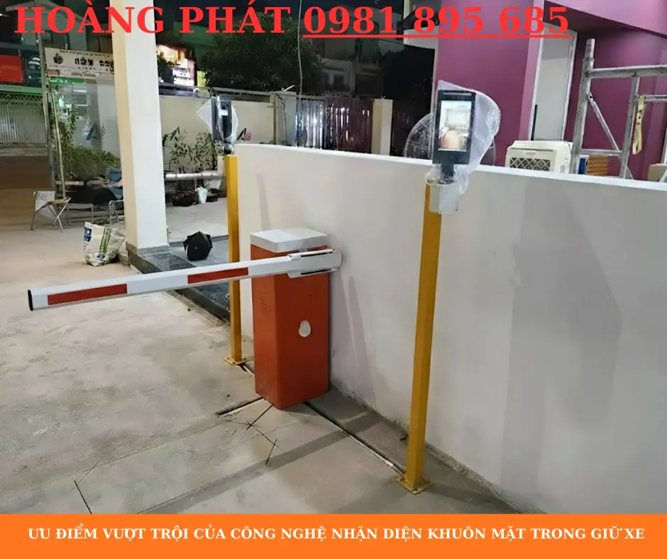 Hệ thống bãi xe thông minh sử dụng nhận diện khuôn mặt AI