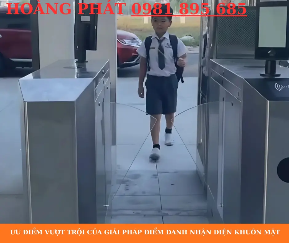 Hệ thống camera nhận diện khuôn mặt điểm danh học sinh tự động