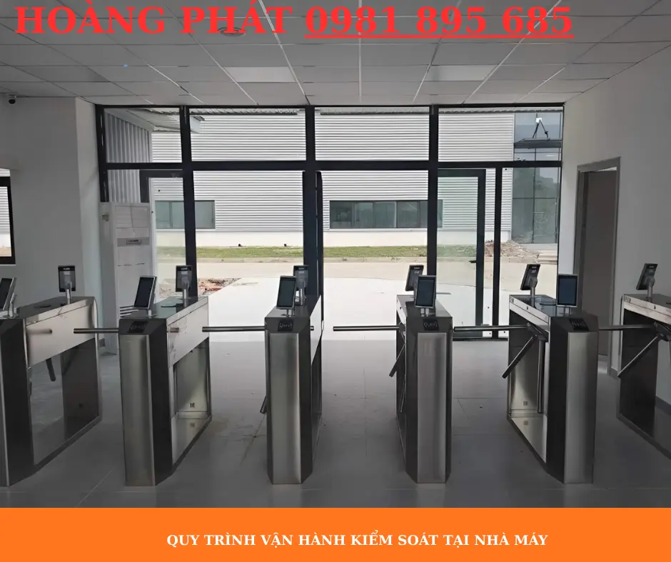 Kiểm soát ra vào nhà máy bằng nhận diện khuôn mặt