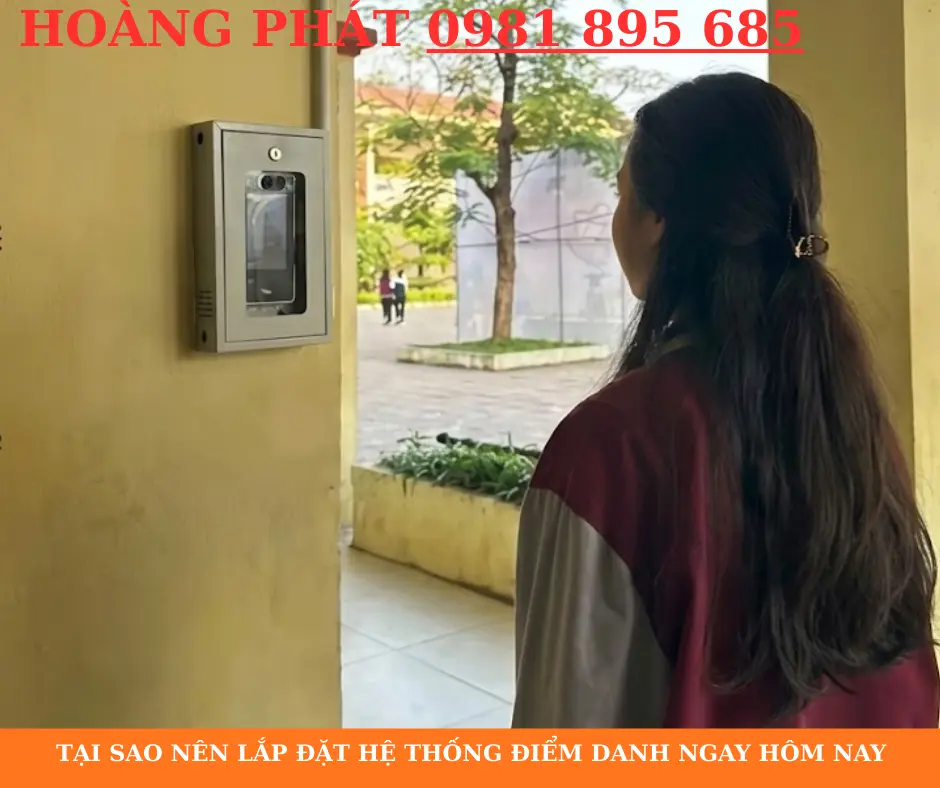 Mô hình giải pháp điểm danh tự động tích hợp kiểm soát ra vào