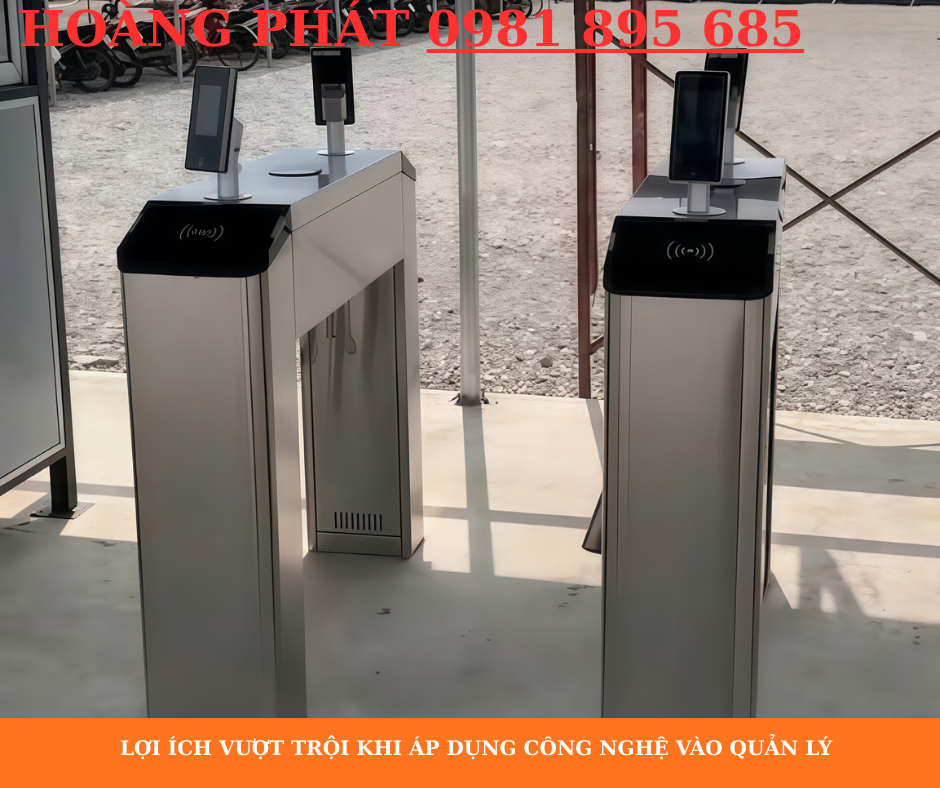 Cổng kiểm soát an ninh cho công trình xây dựng