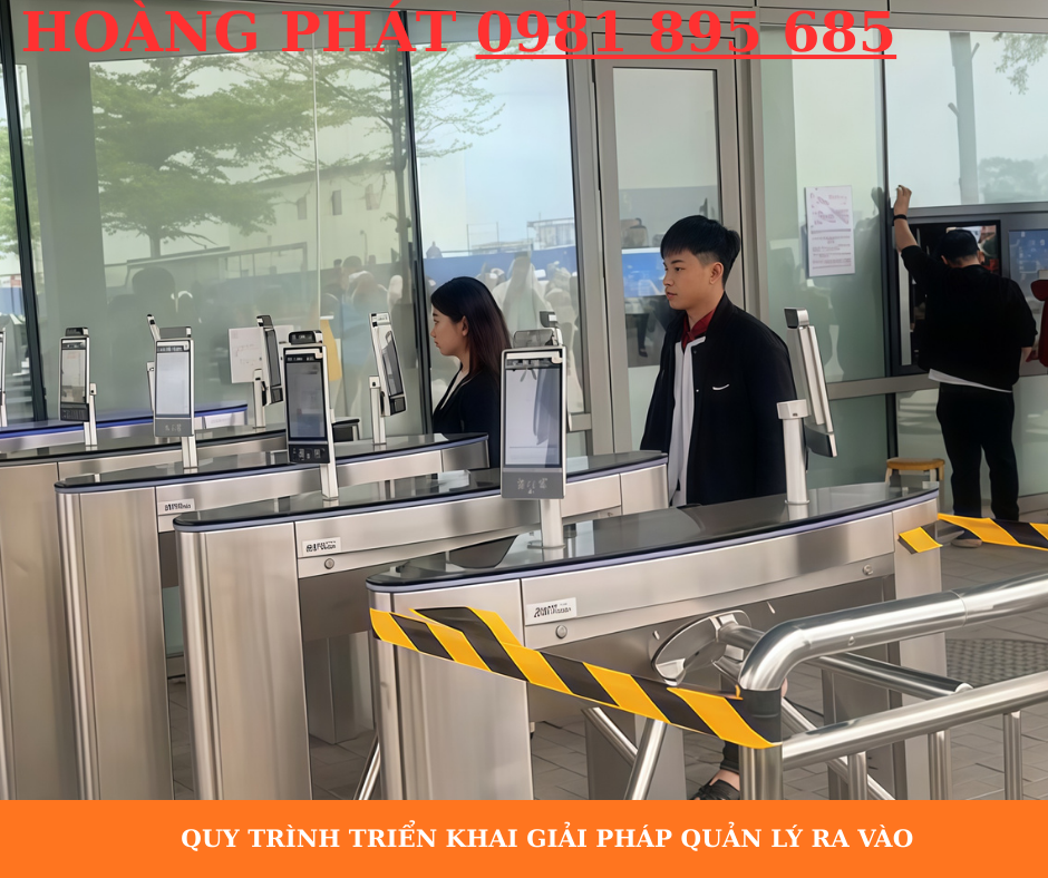 Hệ thống barrier tự động kiểm soát xe ra vào