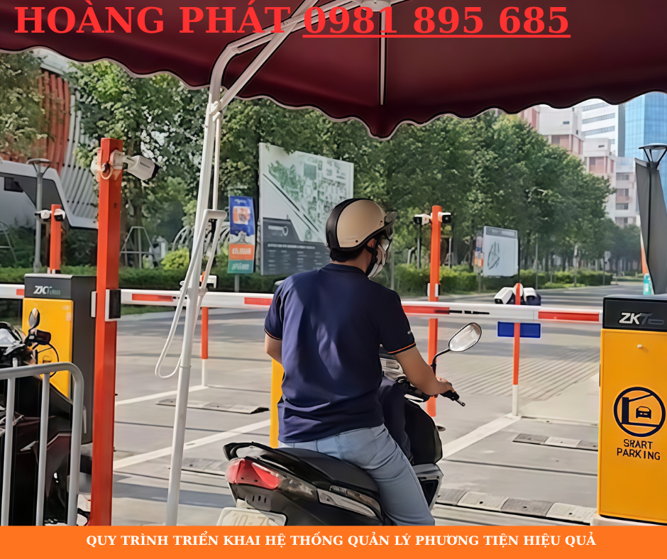 Phần mềm quản lý bãi xe thông minh trường học