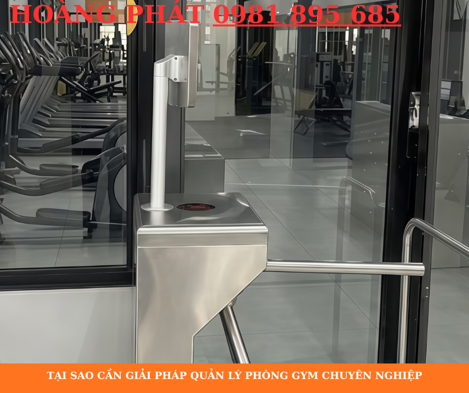Hệ thống phần mềm bán vé phòng gym tích hợp check-in tự động