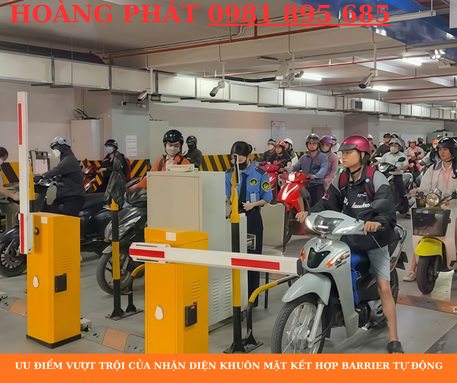 Hệ thống kiểm soát xe ra vào trường học bằng nhận diện khuôn mặt