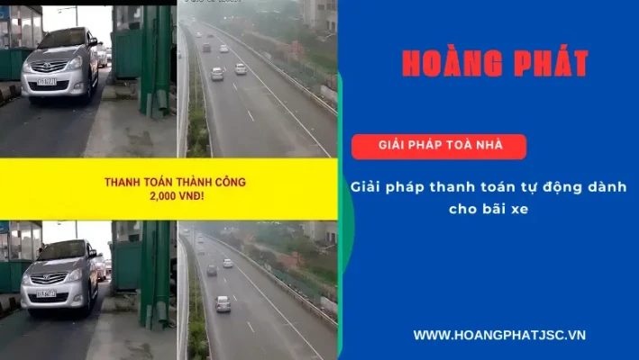 Thiết bị thanh toán tự động dành cho bãi giữ xe