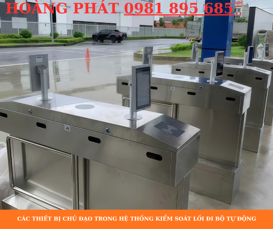 Giải pháp kiểm soát an ninh lối đi bộ nhà máy