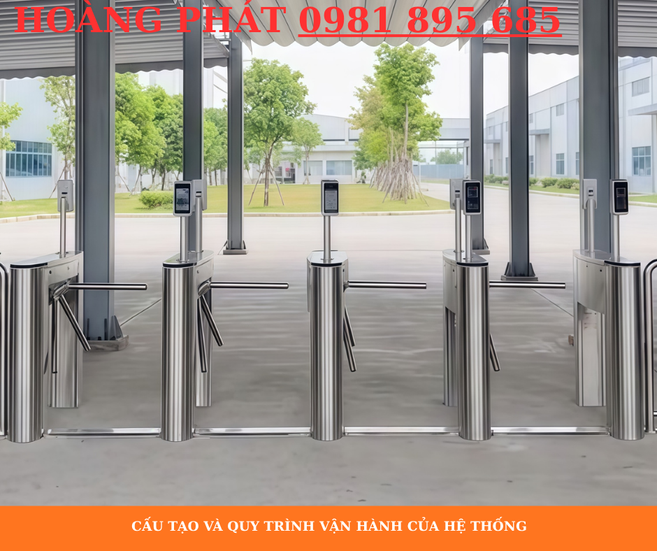 Giải pháp chấm công Face ID kết hợp cổng kiểm soát ra vào