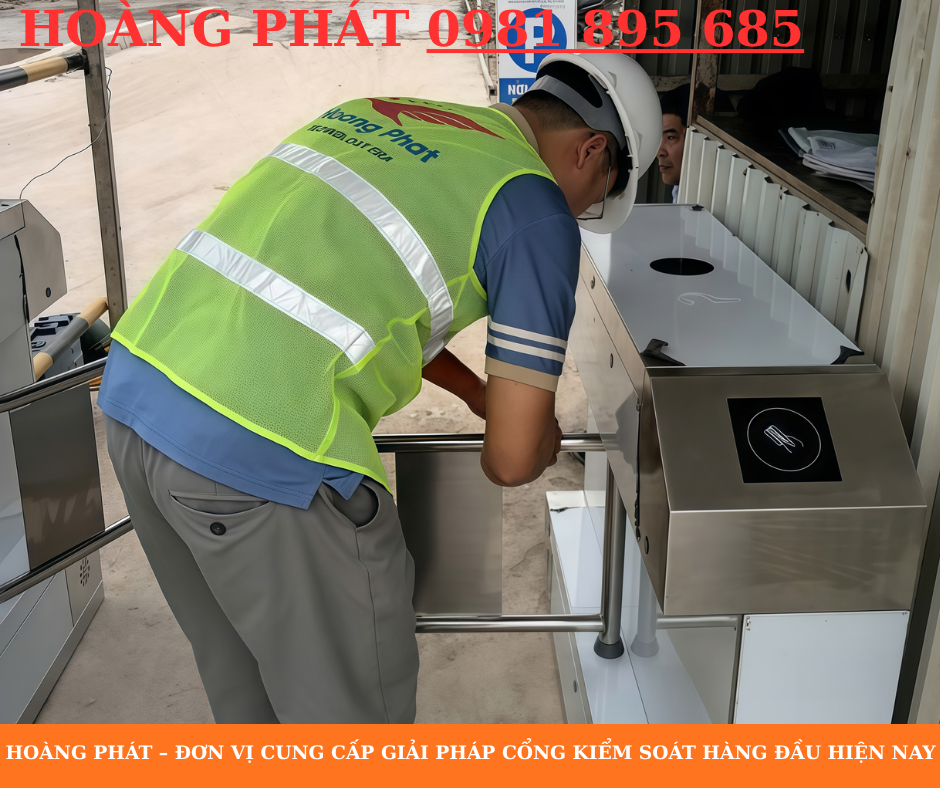 Hệ thống cổng kiểm soát an ninh hiện đại cho doanh nghiệp