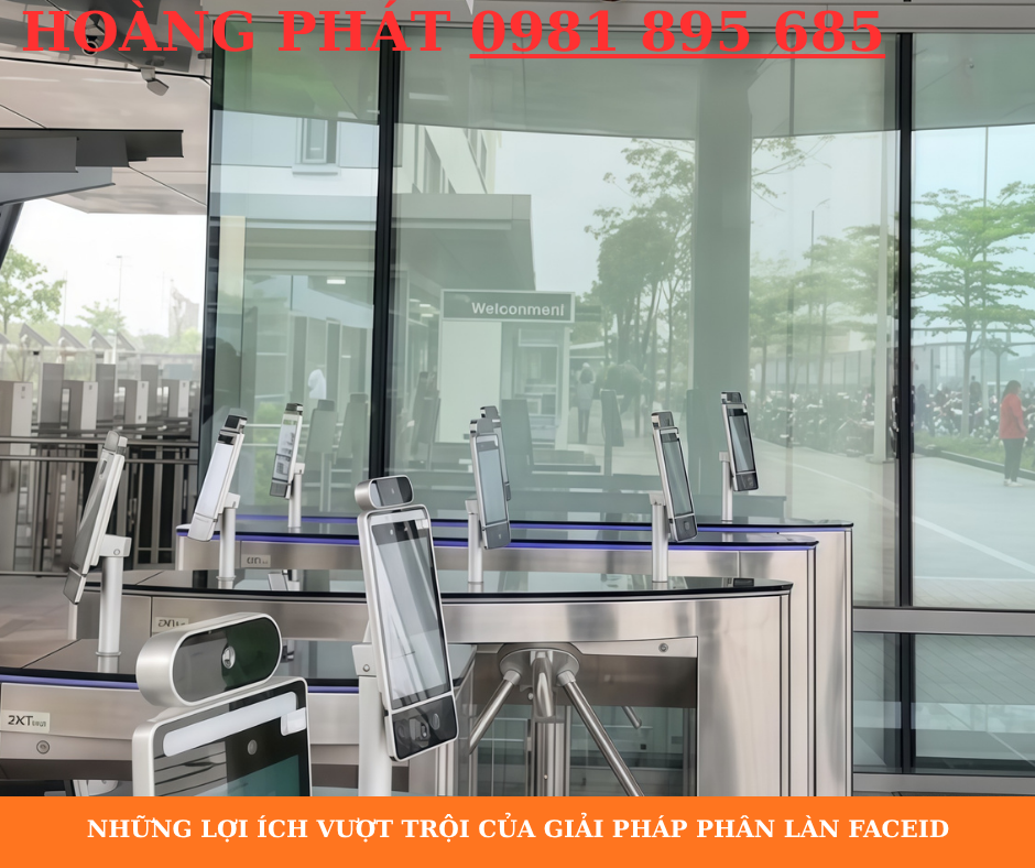 Hệ thống kiểm soát an ninh nhà máy hiện đại