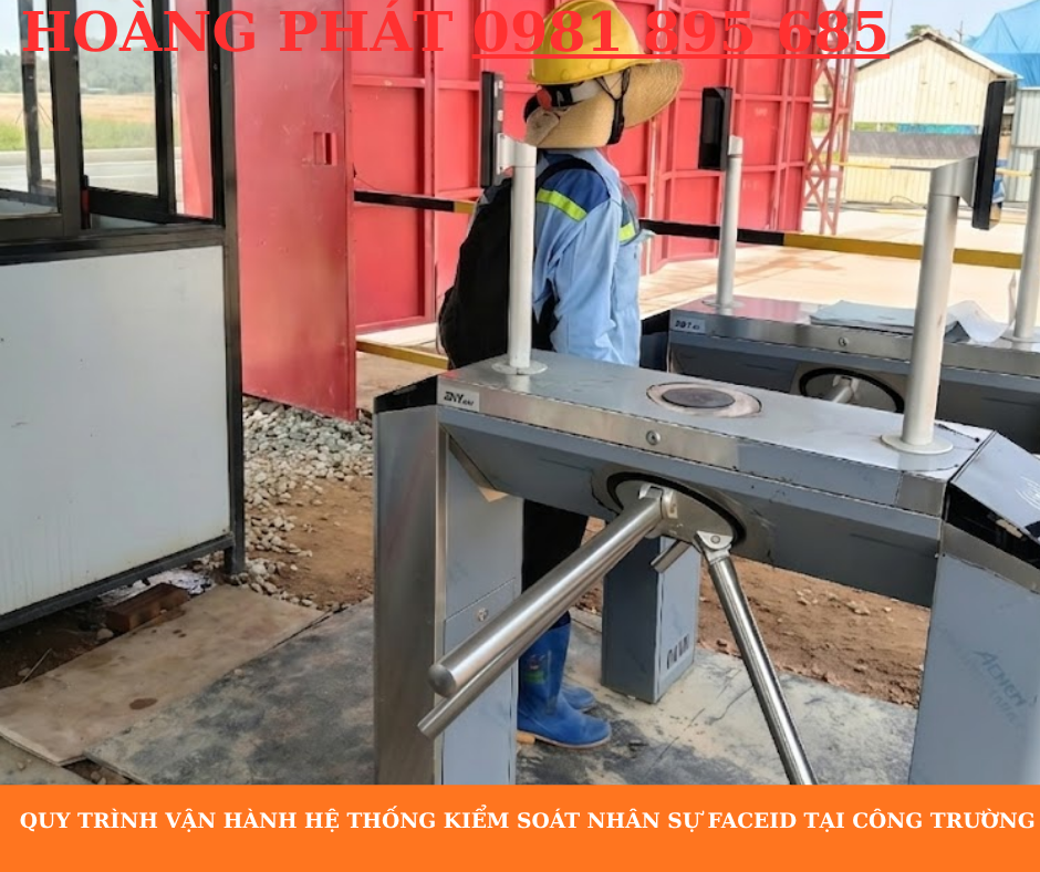 Giải pháp quản lý công nhân bằng face ID hiện đại