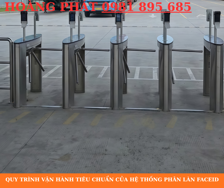 Phân làn tự động kết hợp nhận diện khuôn mặt