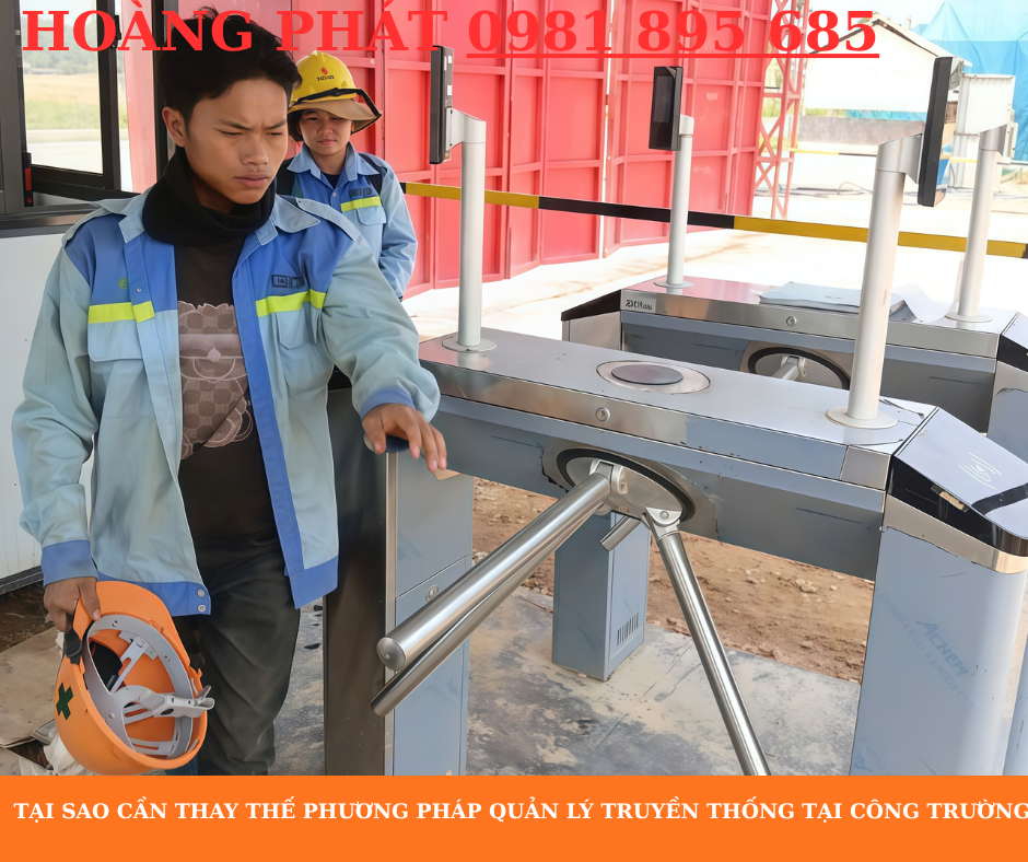 Hệ thống nhận diện khuôn mặt kiểm soát nhân sự công trường