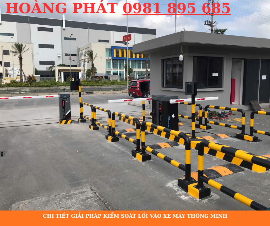 Giải pháp kiểm soát xe máy công nhân bằng camera nhận diện biển số