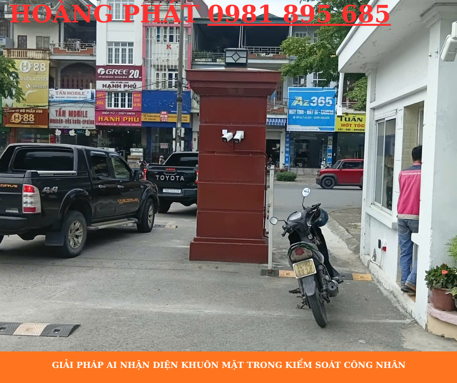 Giải pháp kiểm soát ra vào và chấm công bằng AI cho nhà máy cơ khí chế tạo Vinacomin