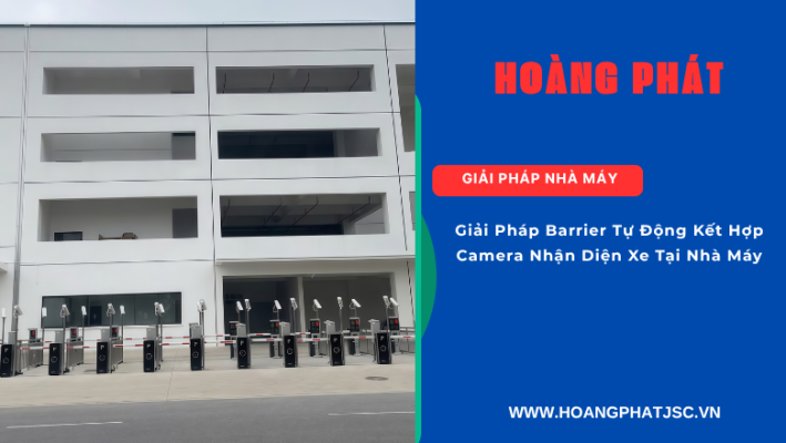 Barrier tự động giúp kiểm soát an ninh phương tiện hiệu quả