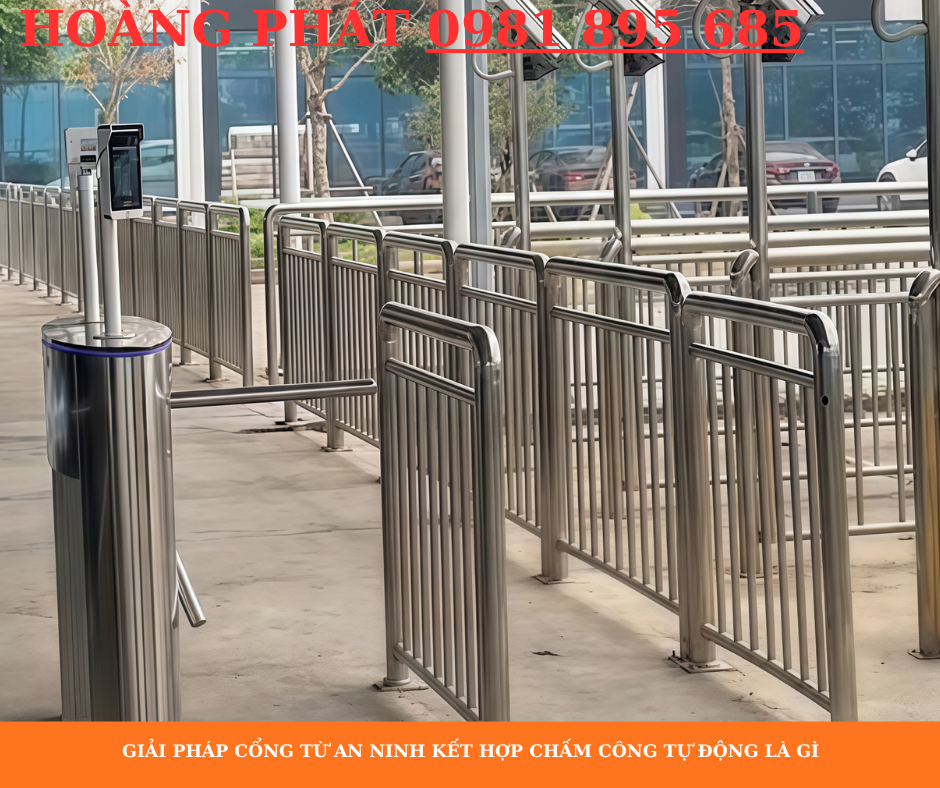 Giải pháp kiểm soát ra vào bằng cổng từ an ninh hiện đại