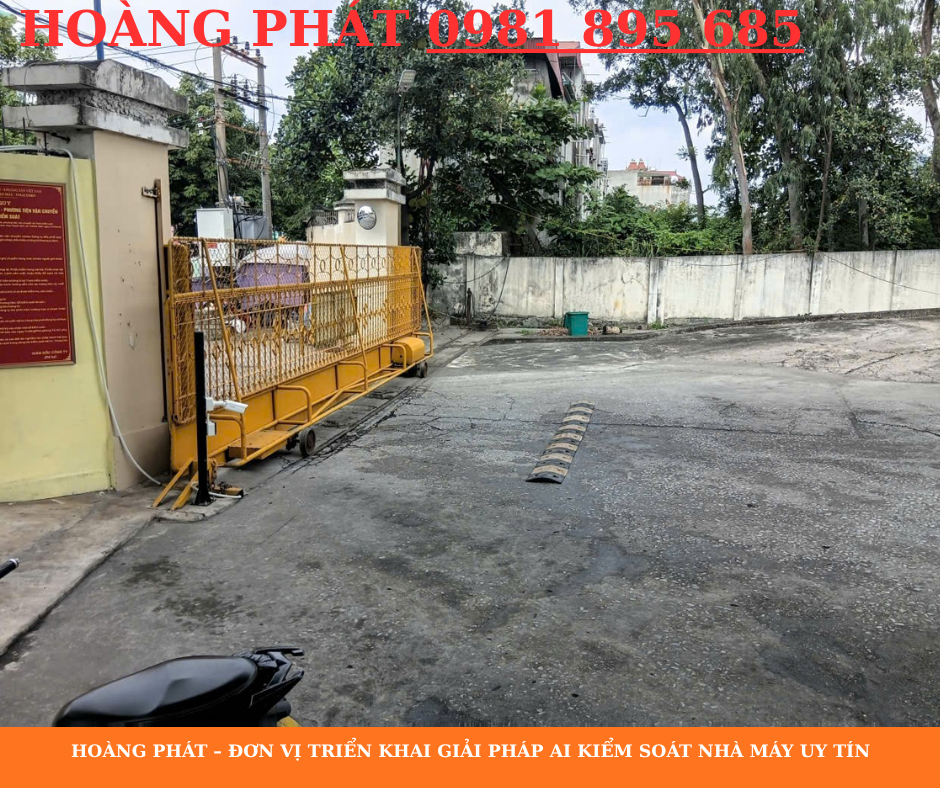 Hệ thống chấm công tự động bằng nhận diện khuôn mặt cho công nhân nhà máy