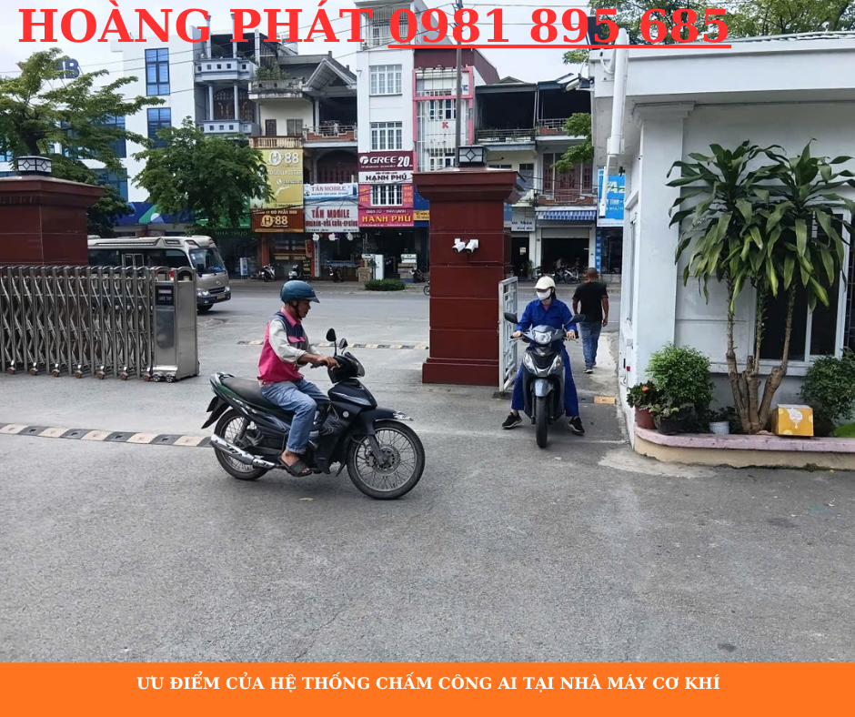 Camera AI nhận diện khuôn mặt quản lý công nhân trong nhà máy Vinacomin