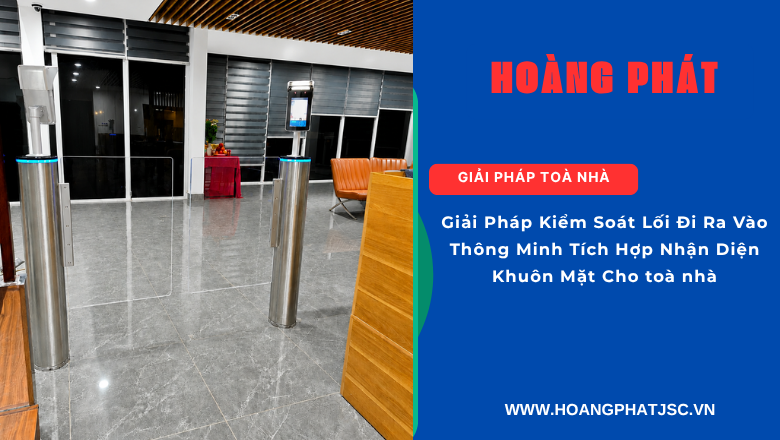 Hệ thống kiểm soát ra vào thông minh cho cư dân và nhân viên trong tòa nhà