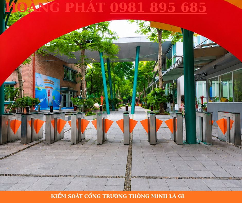 Hệ thống kiểm soát cổng trường thông minh bằng nhận diện khuôn mặt quản lý học sinh và giáo viên