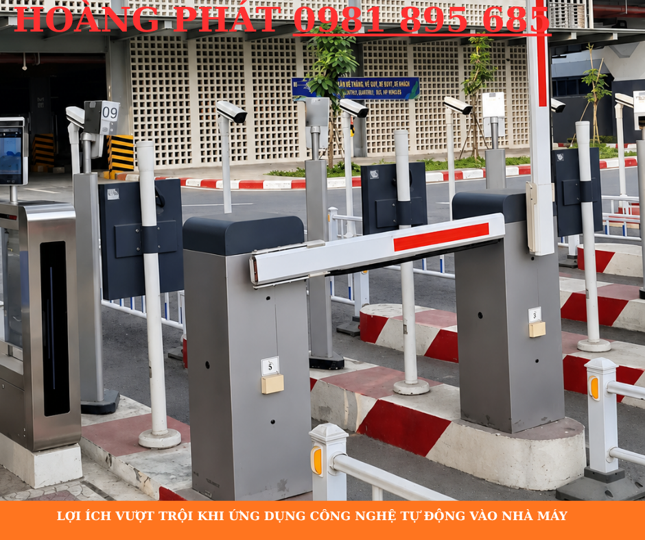 Hệ thống quản lý xe máy tự động giúp tối ưu an ninh nhà máy