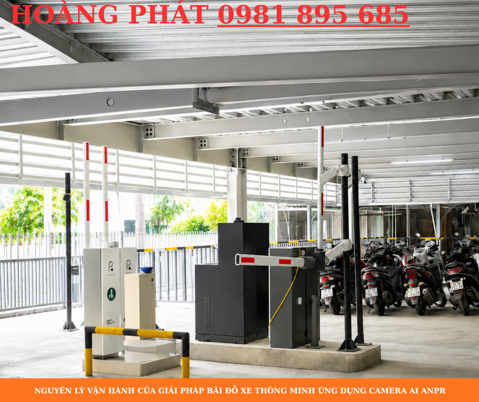 Hệ thống camera AI nhận diện biển số giúp quản lý bãi đỗ xe thông minh cho bệnh viện nhanh chóng, chính xác và an toàn.