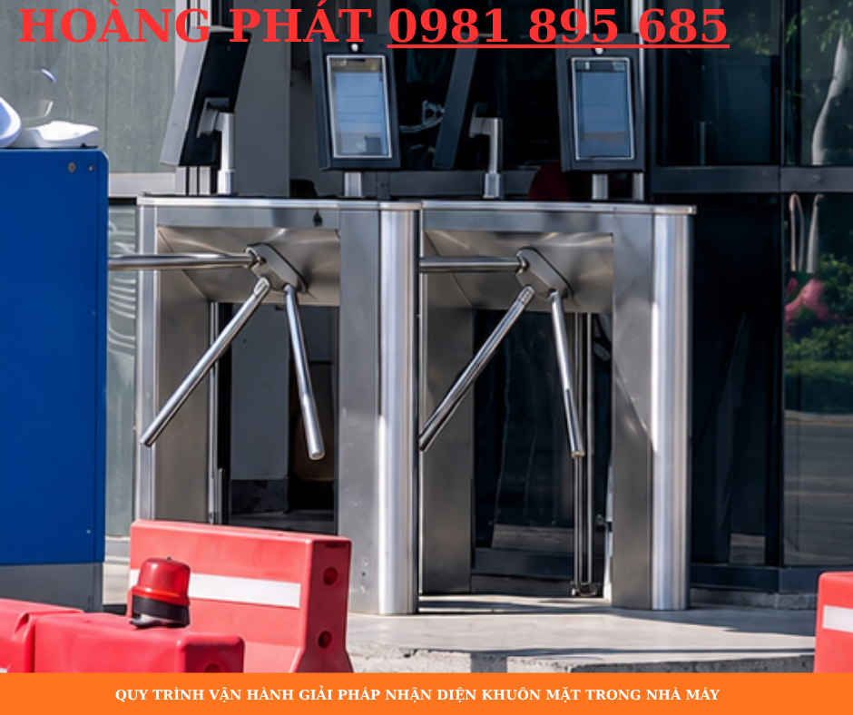 Giải pháp kiểm soát ra vào bằng nhận diện khuôn mặt giúp tăng cường an ninh và giảm gian lận chấm công.