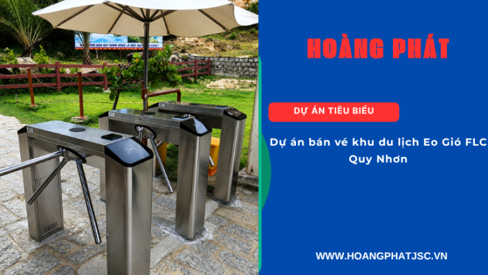 Giải pháp bán vé và kiểm soát khách tham quan tại Eo Gió