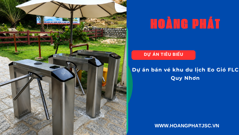 Giải pháp bán vé và kiểm soát khách tham quan tại Eo Gió